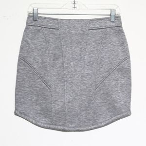 Barbara Bui gray above the knee women's skirt 38
